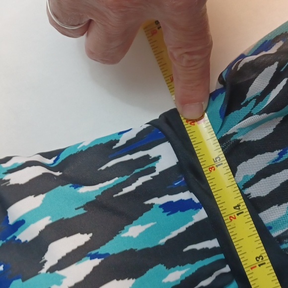 One Piece Womans Tie Dye Multi Color  Bathing Suit XXL - Picture 4 of 9